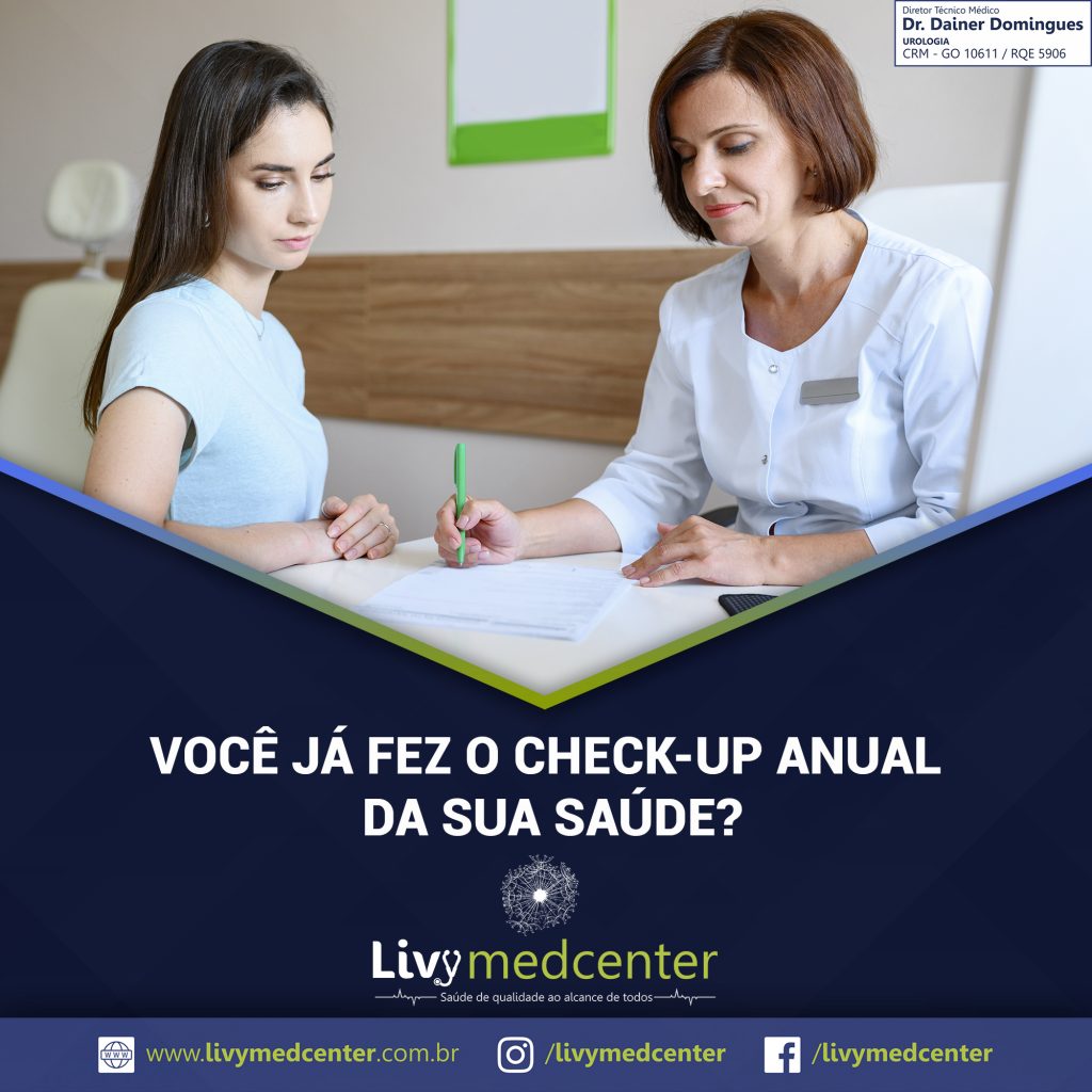 Você já fez Check-up anual da sua Saúde?