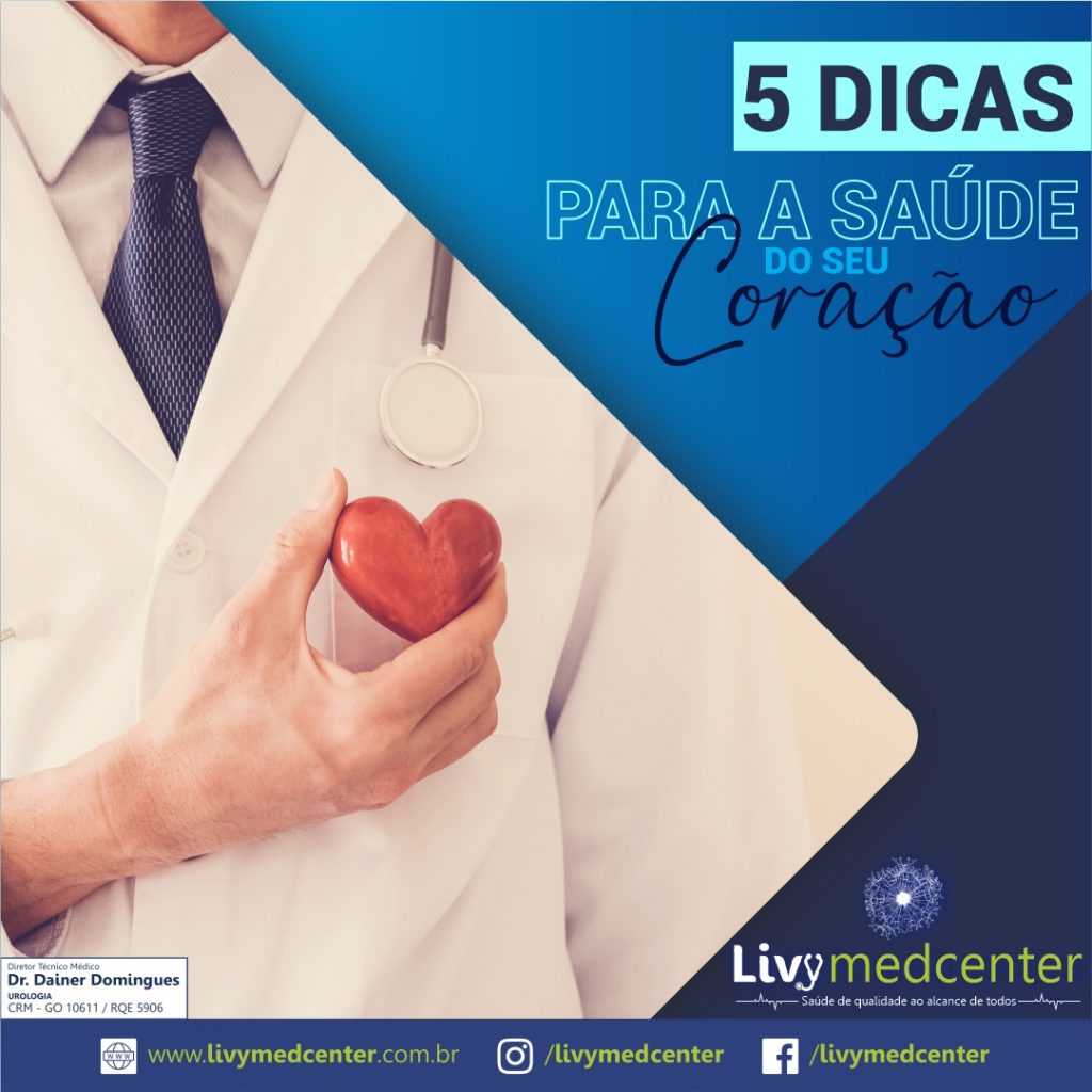 5 Dicas para a Saúde do seu Coração